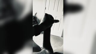 BIG BLACK COCK Pressure ease