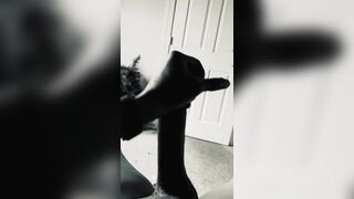 BIG BLACK COCK Pressure ease