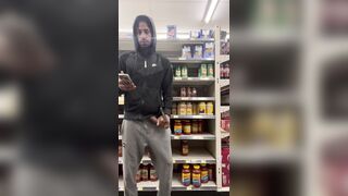 Nearly caught in shop