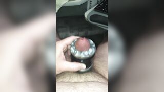 Going to town with a Fleshlight Quickshot