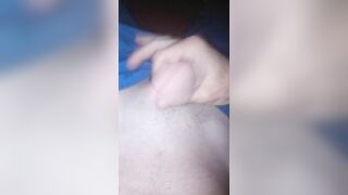 Stroking off while spun