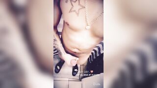 Dandole un masage a mi pene getting off