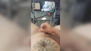 Tat Pervert Caress His Own Pipe On His Cock-squeezing Rosy pucker and Porks Himself Then Pulls Out and Drizzles