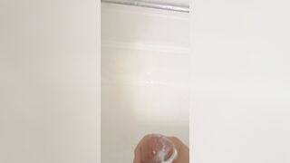 Fathers knob busting a nut sack
