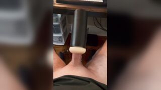 Fapped and edged by my Lovense Solace Professional until I spunk