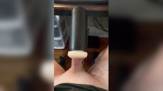 Fapped and edged by my Lovense Solace Professional until I spunk