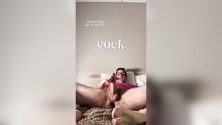 Mustach DILF Wanks off in your face and calls you a great man