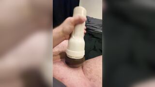 Black pocket puss internal ejaculation