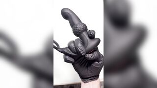 Solo Masculine Pops Numerous Times with Guts Rubdown Fucktoy