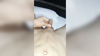 abs, yam-sized sinewy chisel, close-up