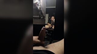Latino with a meaty cock spunks just for you