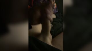 Humungous pink cigar tatted man solo