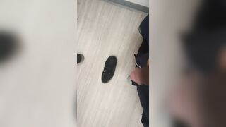 Kwik stroke in the dressingroom