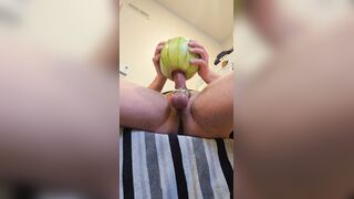 Fapping with a knocker