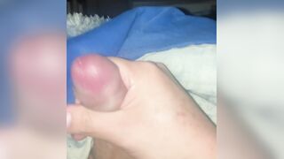 masturbating off and jizzing in couch