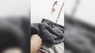 At night I rubdown myself