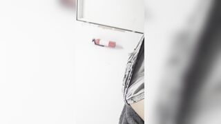 At night I rubdown myself