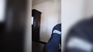 unshaved fuckhole prepped and open
