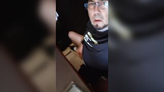 unshaved fuckhole prepped and open
