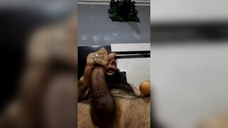 Latino Solo Fucktoy Sesh – POINT OF VIEW from Below with Masturbator