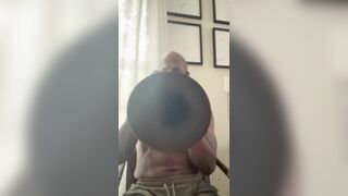 Frolicking trumpet w/ Bare Trumpeter