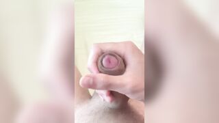 Privately Wank Off Shaven Jizz-shotgun