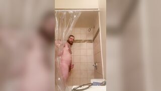 Bathroom jerk off