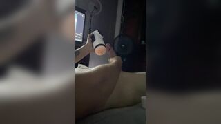 I attempt a fresh plaything and jizz in seconds.