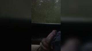 Wanking off driving 1