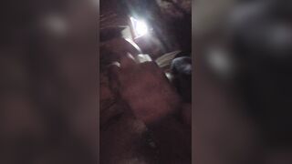 Tats solo in cabin forest