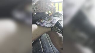 Piggy messing with Marijuana