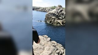 Plongeon à poil
