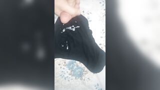 I came in my step-moms underpants