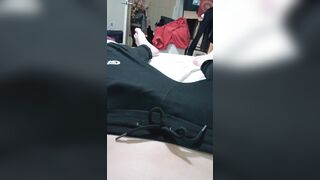 Spanking my shaft around comp