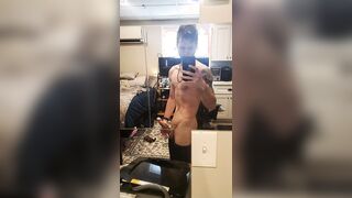 DANGLED stud flashes off his spear