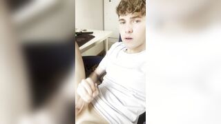 Cherry lad drains for the first-ever time
