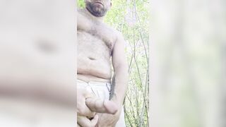 Busting a ball sack on the riverside