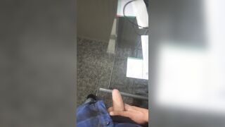 I smack my manmeat to wake her up at work