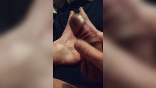 Schlong and soles lubricated