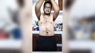 Lil Cub Fur covered stud wanking off