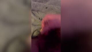 FTM schlong cuming and squealing