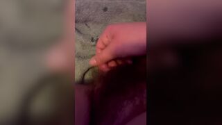 FTM schlong cuming and squealing