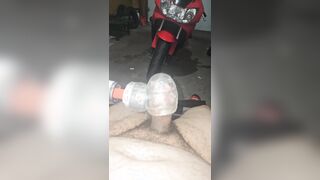 Using electro-hitachi to make my prick erupt