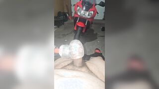 Using electro-hitachi to make my prick erupt