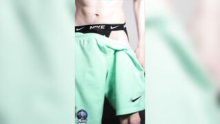 WE GIVE EACH OTHER A HAND-JOB IN SOCCER CUTOFFS AND JOCKTRAP IS NICER!