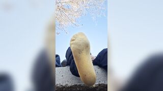 Varon con coño te muestra sus pies