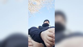 Varon con coño te muestra sus pies