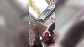 Outdoor Masturbate Completely Naked