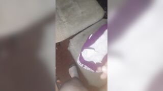 Found a pair of my ex undergarments so had to spurt a explosion
