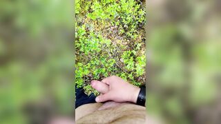 Crazy in woods